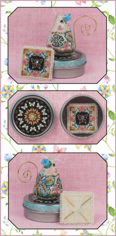 Madame Butterfly Mouse on a Tin -the final Mouse on a Tin Limited Edition by Just Nan PREORDER
