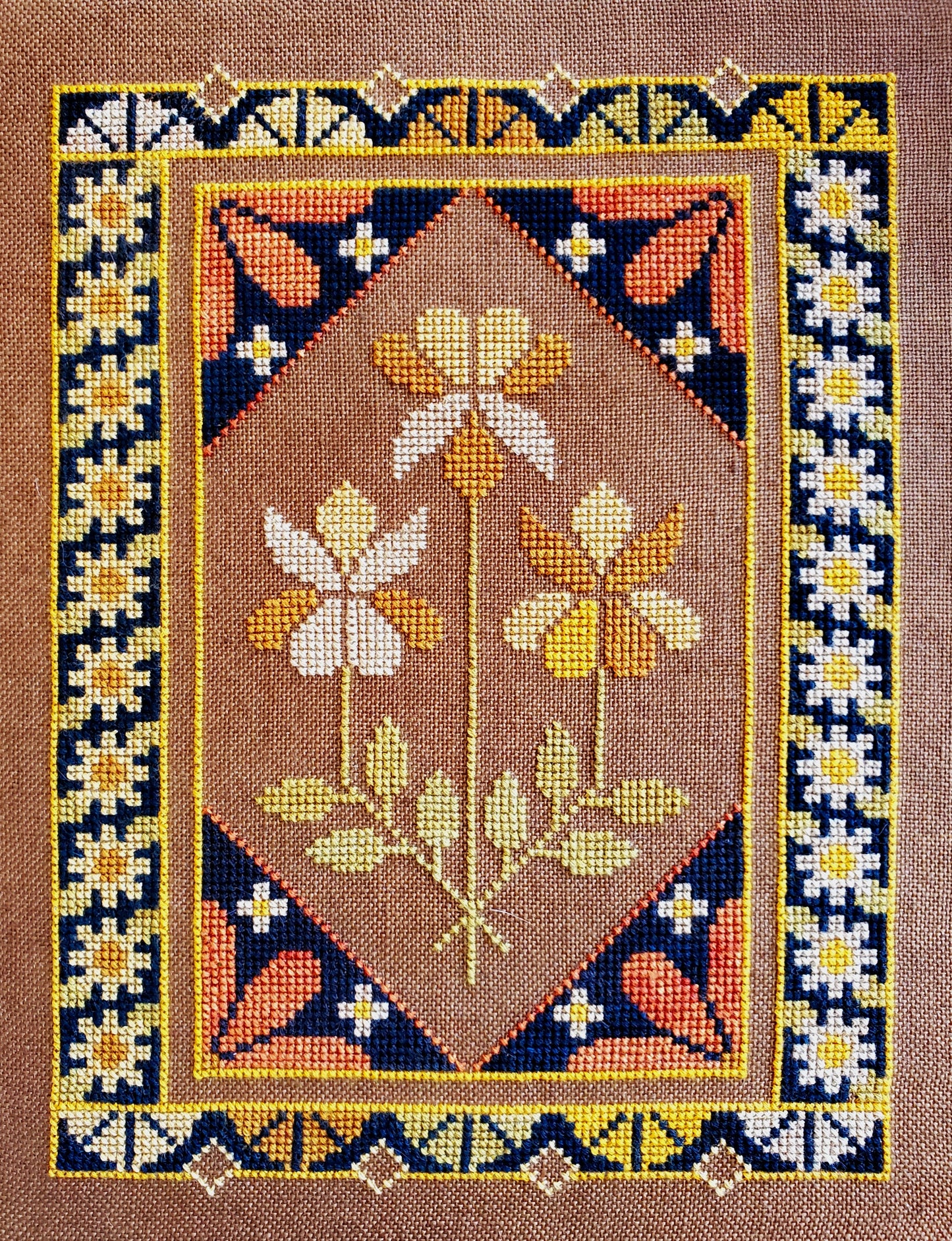 Mellow Yellow - Cross Stitch Pattern by The Artsy Housewife