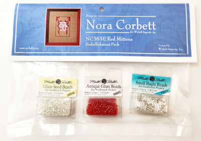 Red Mittens - Nora Corbett NC363