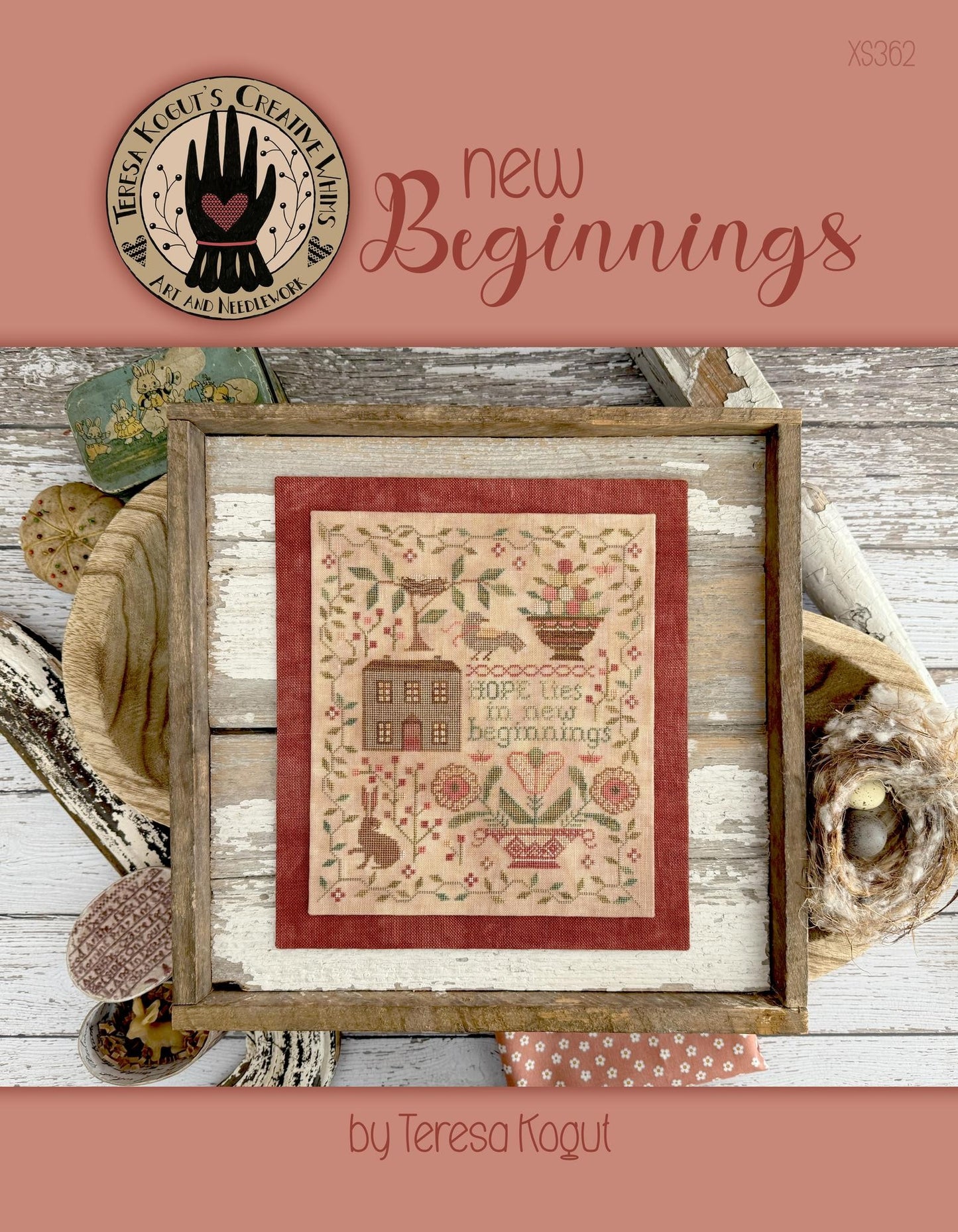NEW BEGINNINGS - Cross Stitch Pattern by Teresa Kogut PREORDER