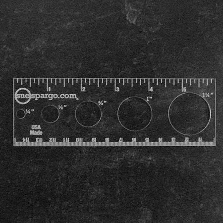 Circle Ruler- Creative Stitching Template