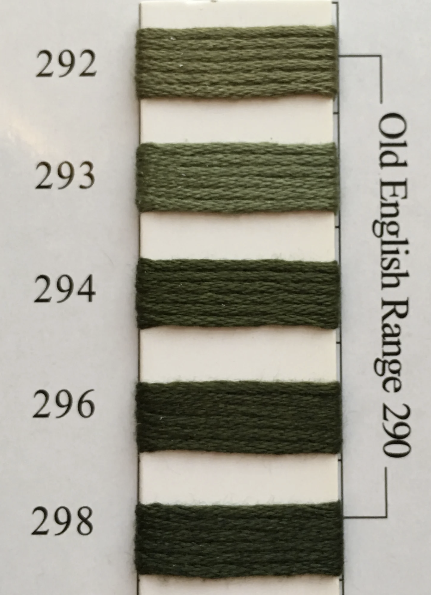 Needlepoint Inc Silk (NPI) 202 - 298