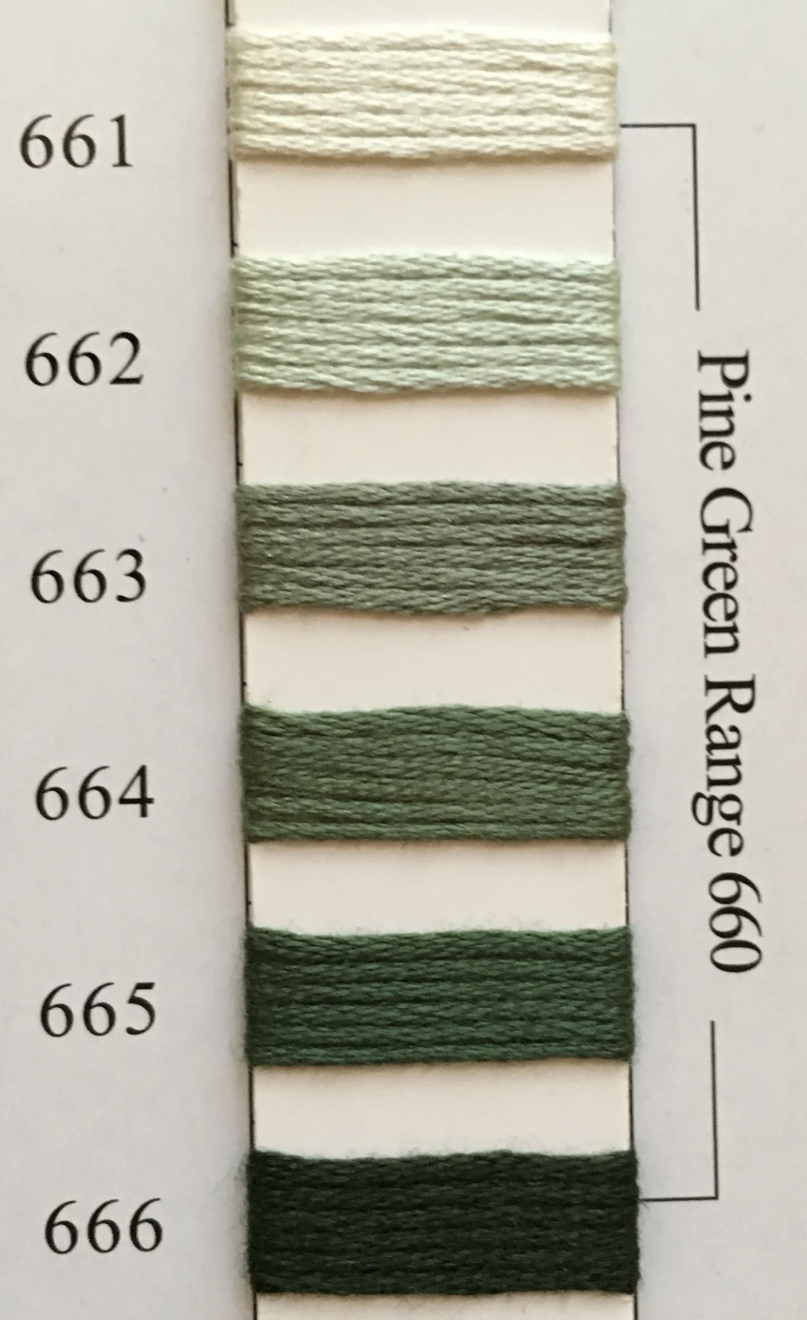 Needlepoint Inc Silk (NPI) 601 - 698