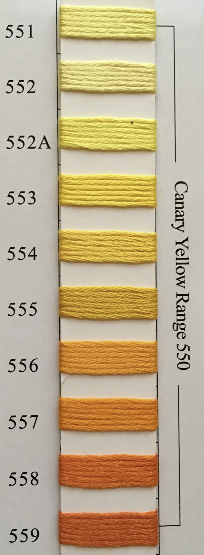 Needlepoint Inc Silk (NPI) 501 - 588