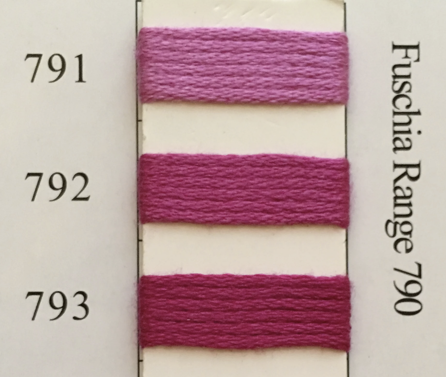 Needlepoint Inc Silk (NPI) 701 - 793