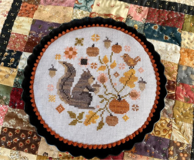 Oak & Acorn Tart - Cross Stitch Pattern by Blueberry Ridge