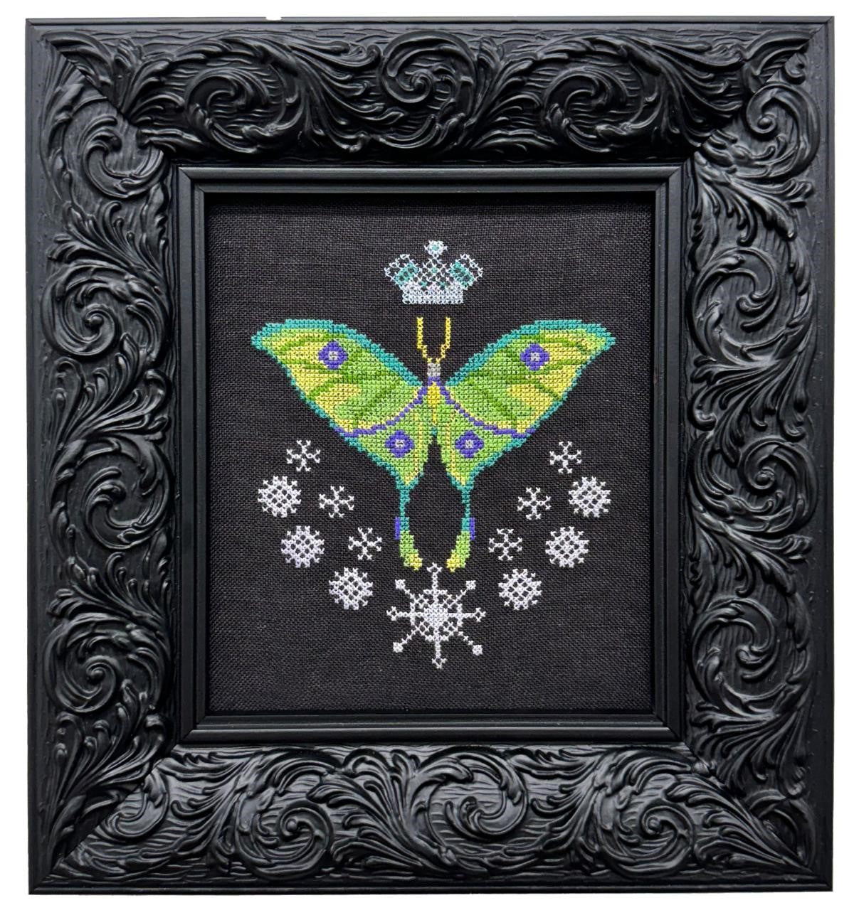 Queen of the Night - Cross Stitch Pattern by Fox & Rabbit Designs