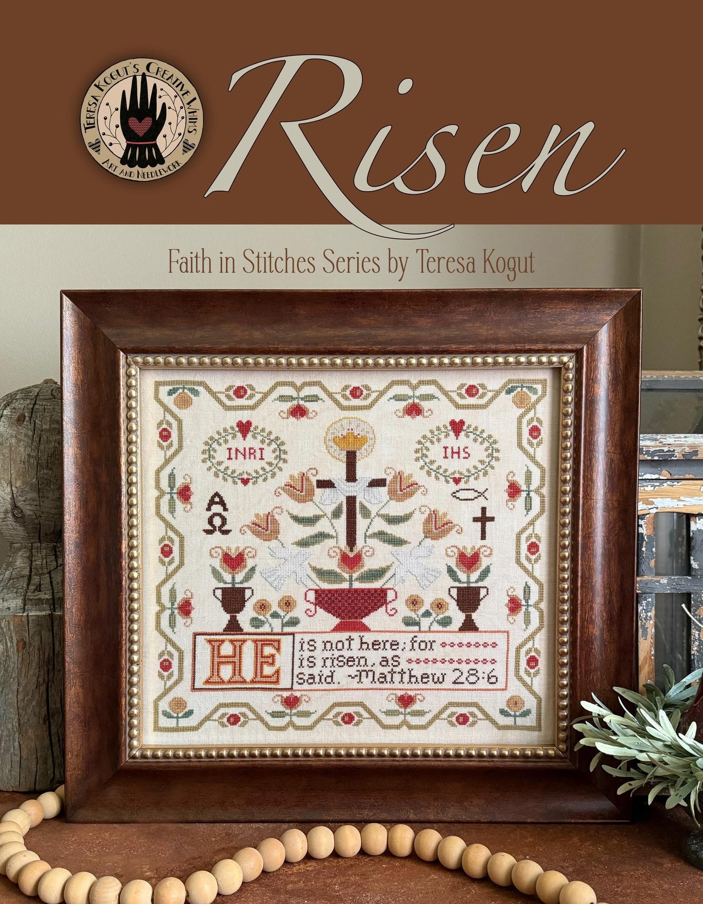 Risen - Cross Stitch Pattern by Teresa Kogut