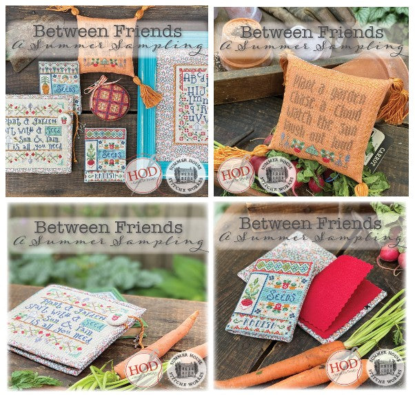 Between Friends - A Summer Sampling - by Hands On Design & Summer House Stitch Workes