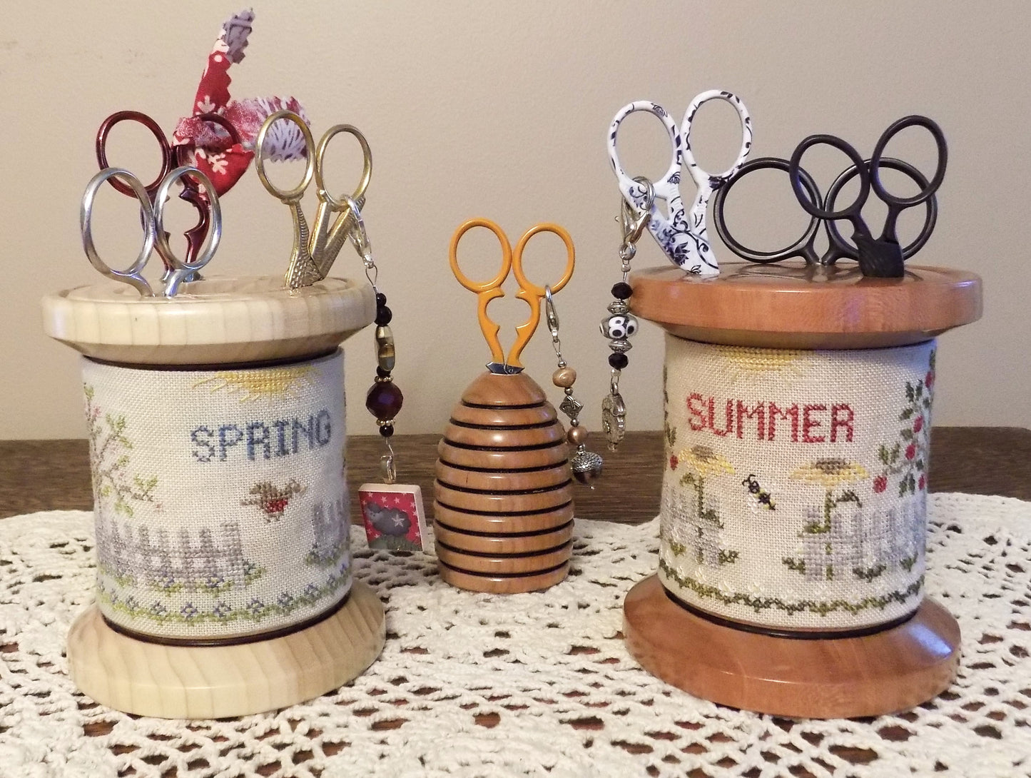 Seasonal Spools: Spring & Summer - Cross Stitch Chart by Nebby Needle