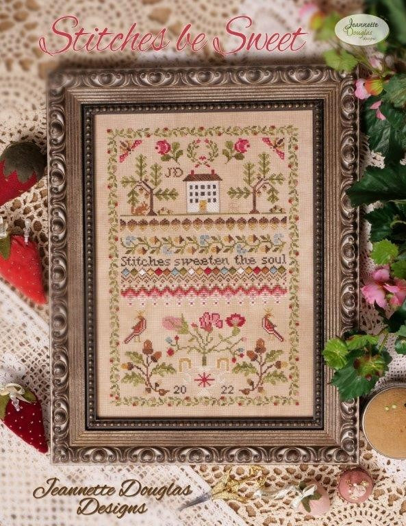 Stitches Be Sweet - Cross Stitch Patterns by Jeannette Douglas PREORDER
