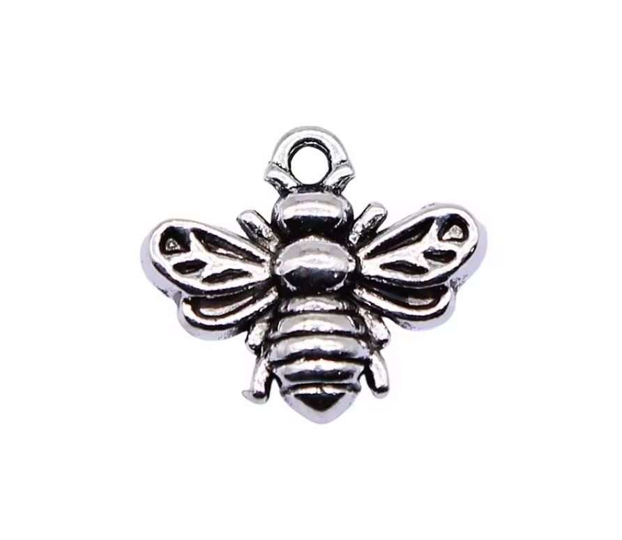 Bee Charm 11x14mm