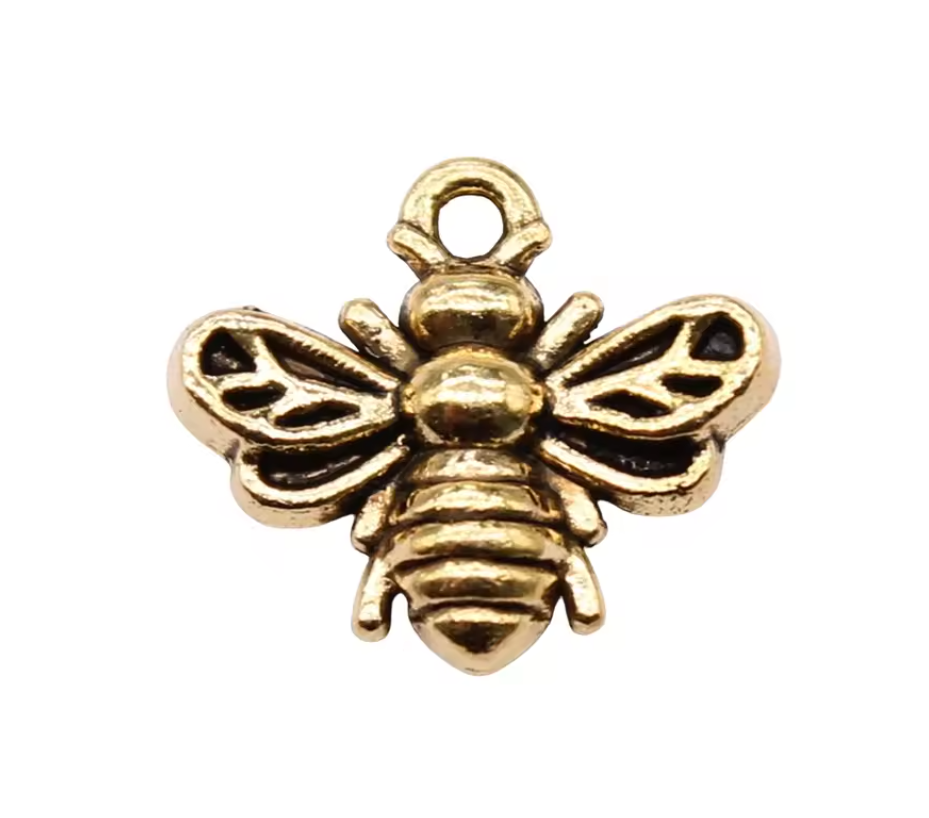 Bee Charm 11x14mm
