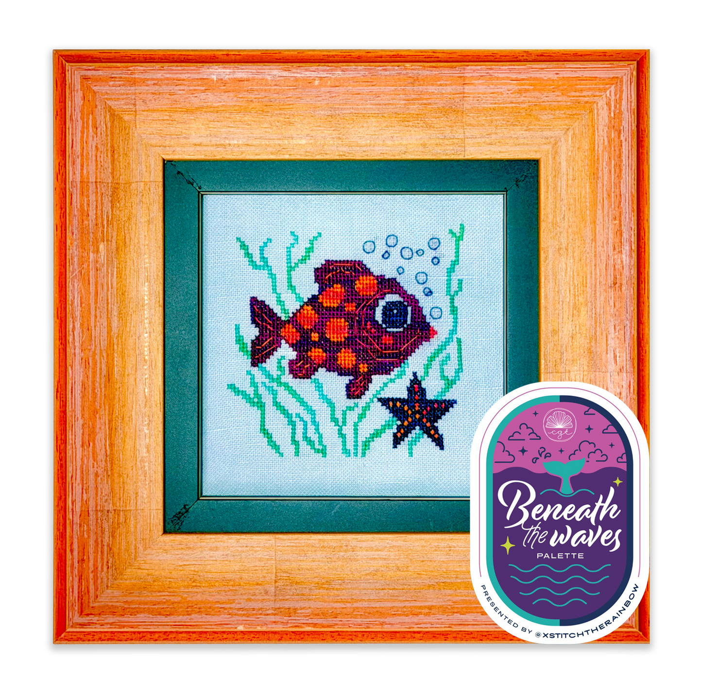 Seeing Stars - Cross Stitch Pattern by Fox & Rabbit Designs