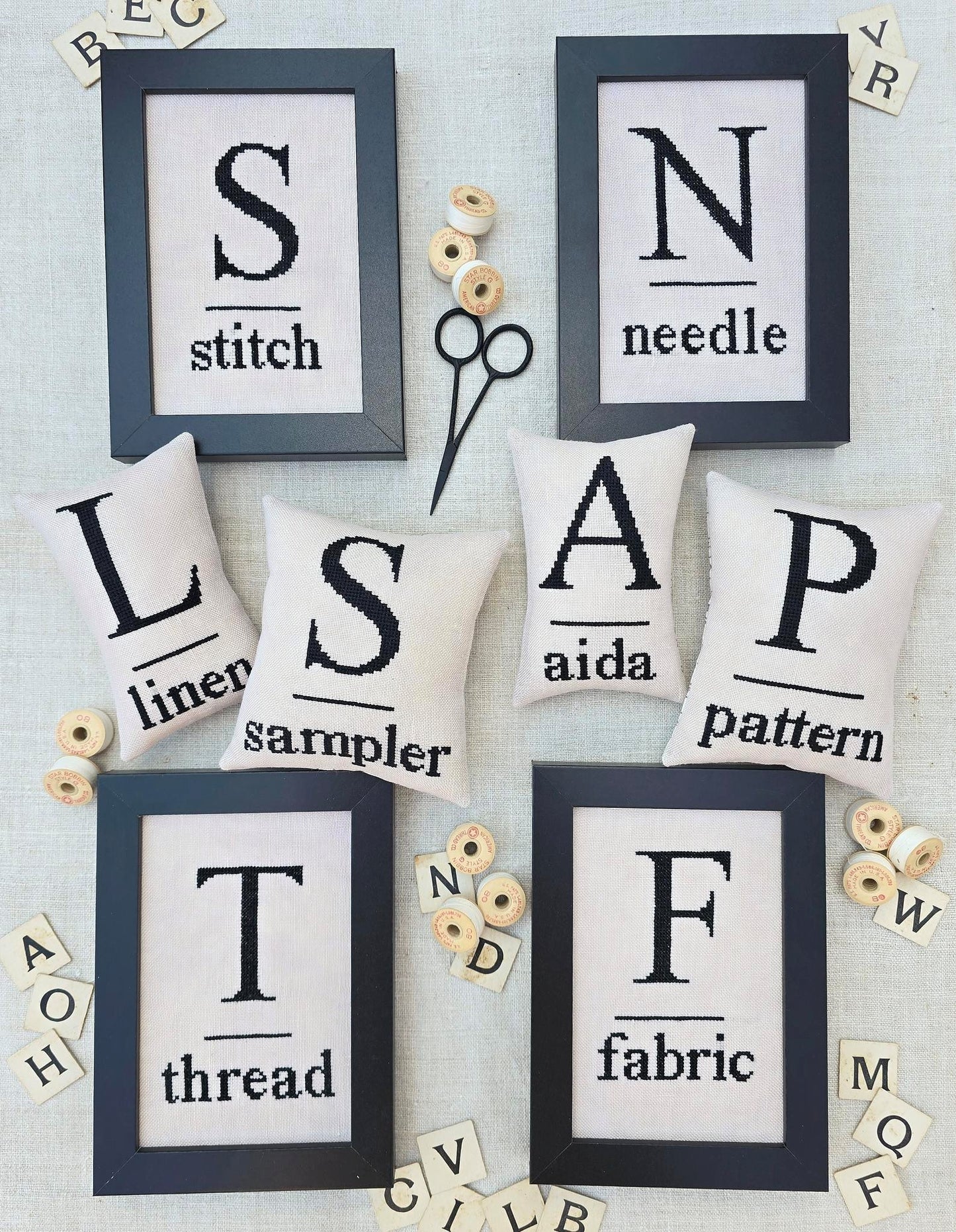 Stitcher's Glossary - Cross Stitch Patterns by Hello from Liz Mathews