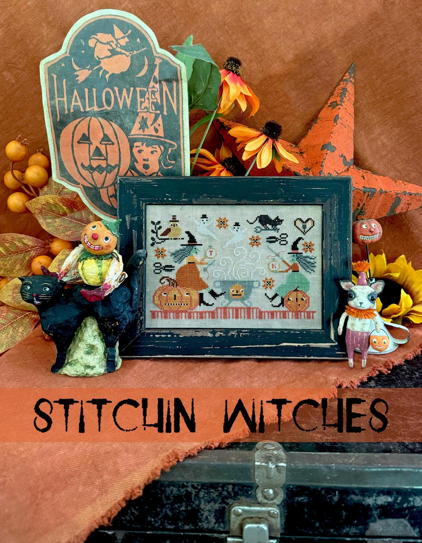 Hello Midnight Book - Cross Stitch Pattern by Teresa Kogut