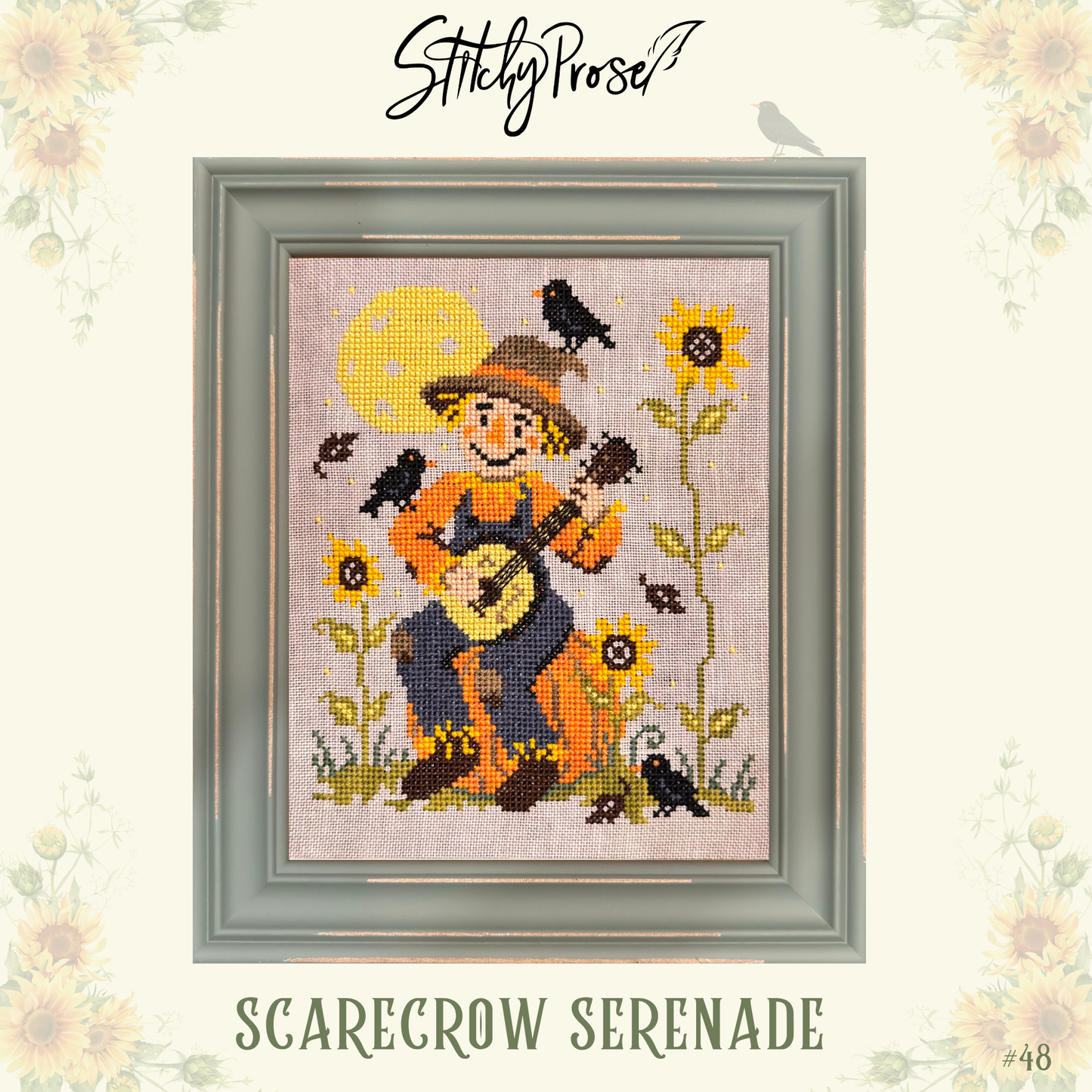 Scarecrow Serenade - Cross Stitch pattern by Stitchy Prose