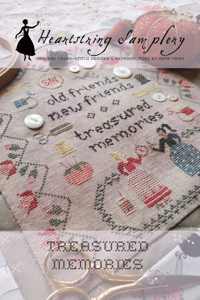 Treasured Memories - Cross Stitch Pattern by Heartstring Samplery