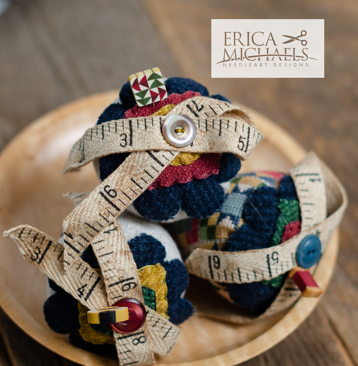 Quilting Berries - Cross stitch pattern by Erica Michaels