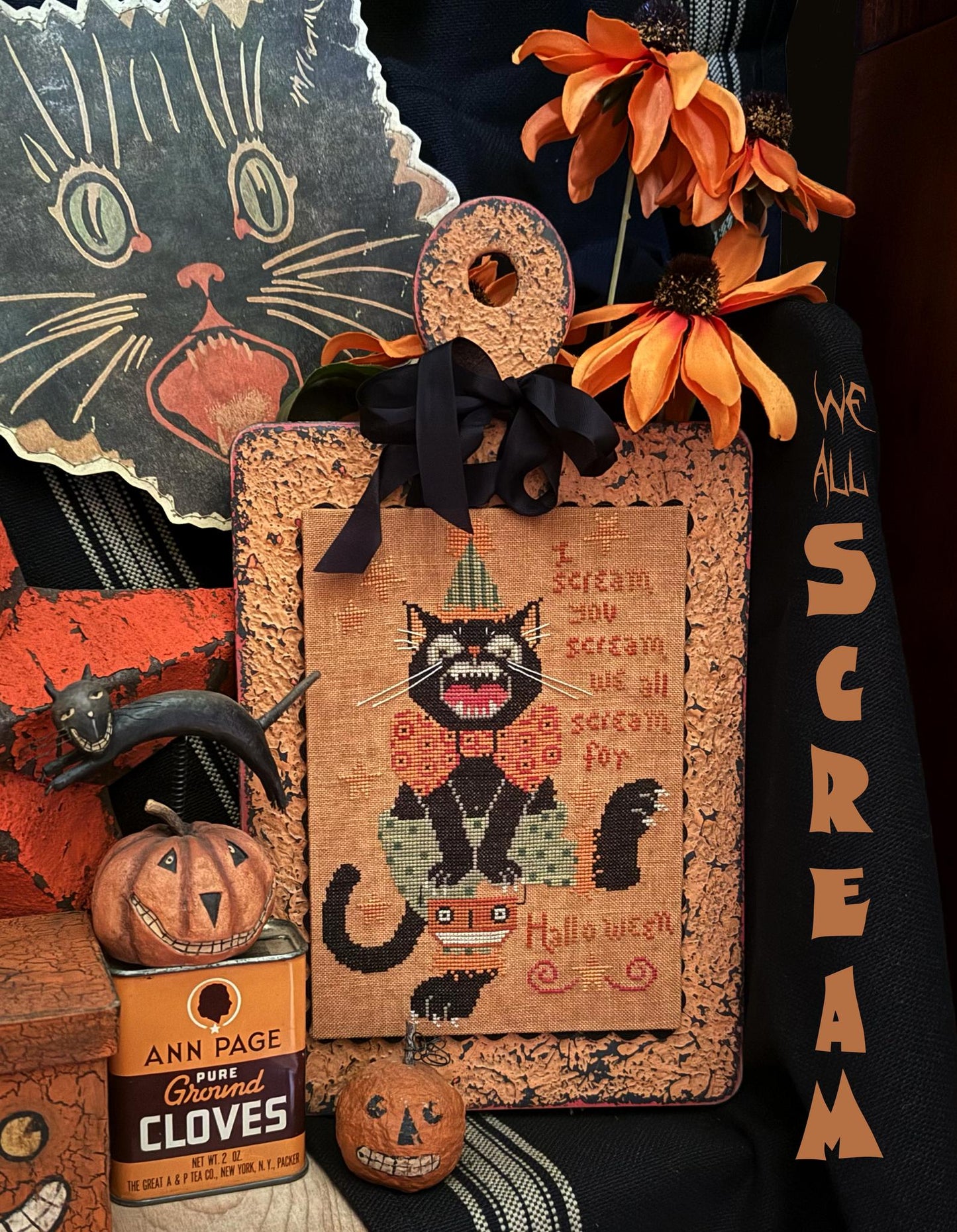 Hello Midnight Book - Cross Stitch Pattern by Teresa Kogut