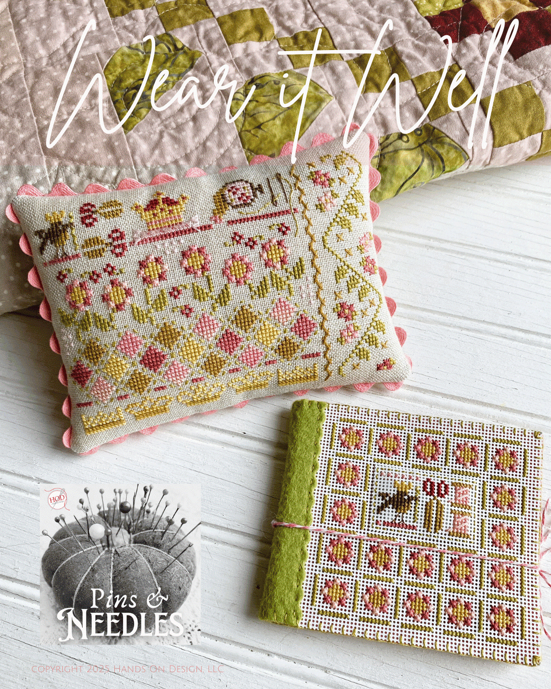 Wear It Well - Cross Stitch Pattern by Hands On Design PREORDER