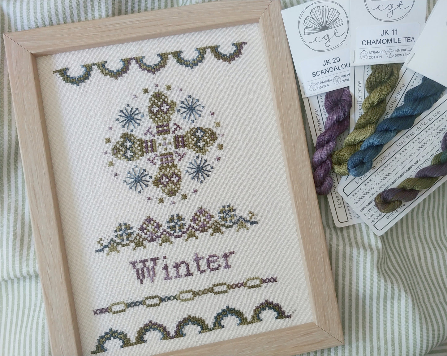 A Stitch for All Seasons Series - Cross Stitch Patterns by Mojo Stitches