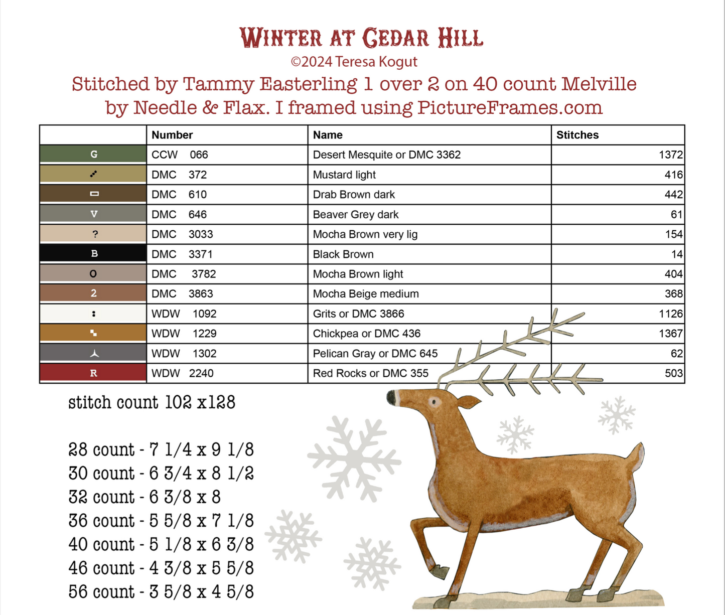 Hello Winter - Cross Stitch Book by Teresa Kogut