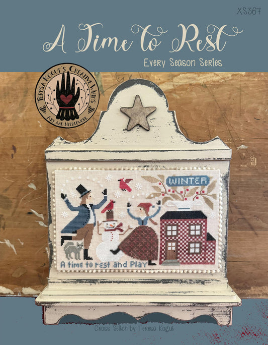 A Time to Rest and Play - Cross Stitch Pattern by Teresa Kogut PREORDER