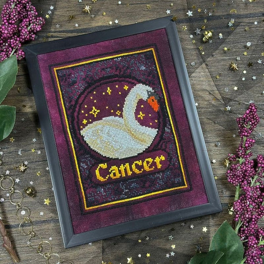 Zodiac Cancer - Cross Stitch pattern by The Stitch Crypt