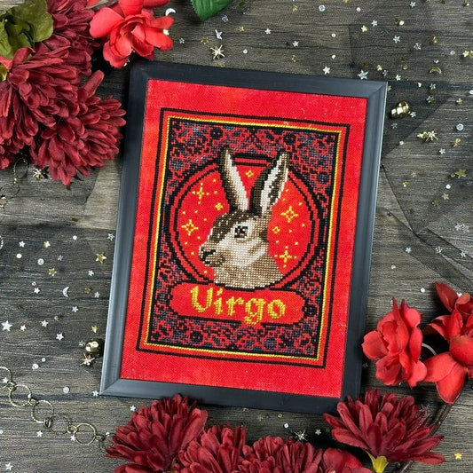 Zodiac Virgo - Cross Stitch pattern by The Stitch Crypt
