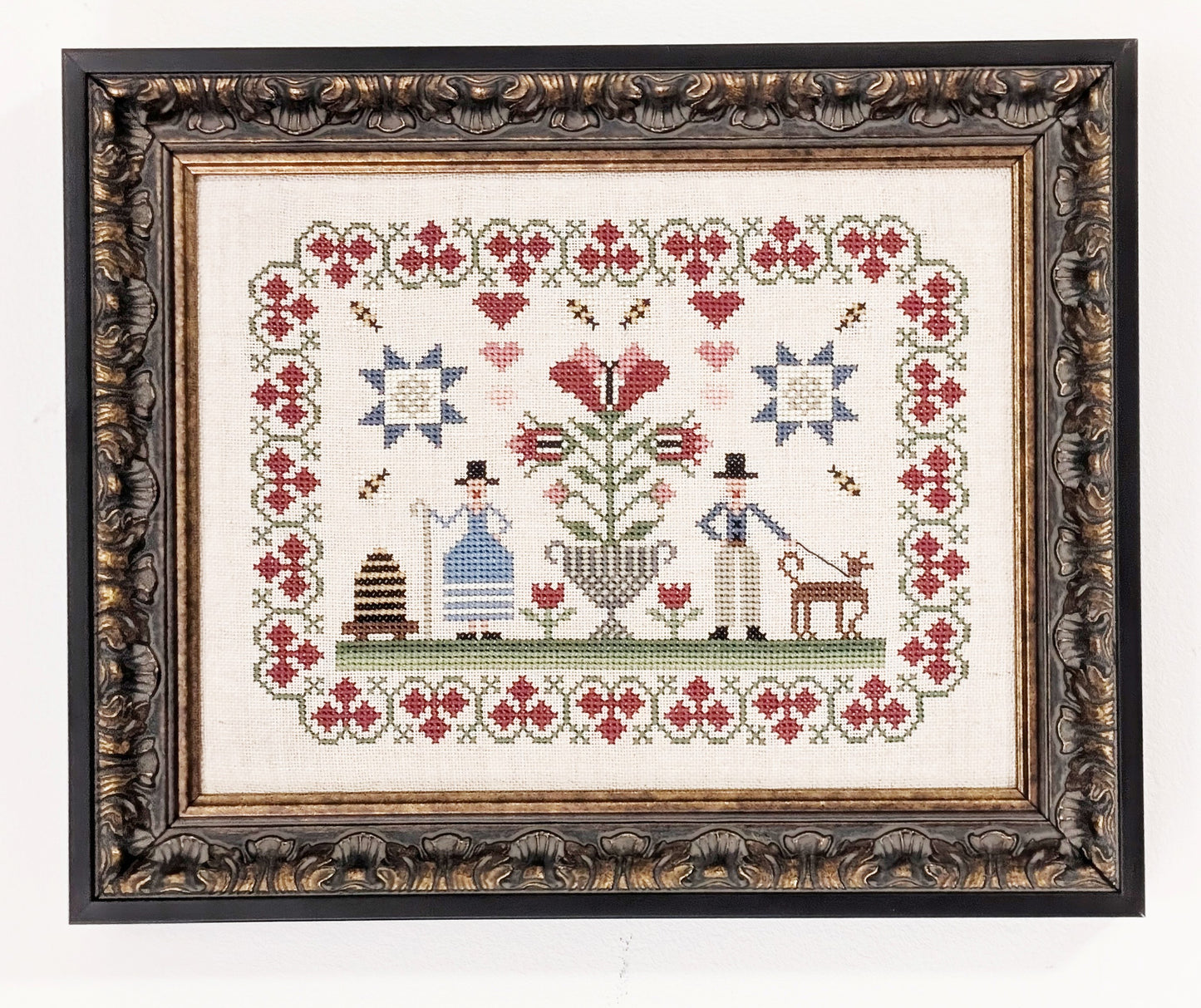 A Breath of Spring - Cross Stitch Pattern by Fox & Rabbit Designs