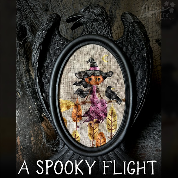 A Spooky Flight - Cross Stitch Patterns by Autumn Lane Stitchery PREORDER