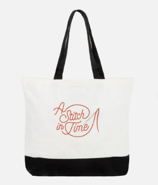 Tote Bag - A Stitch in Time