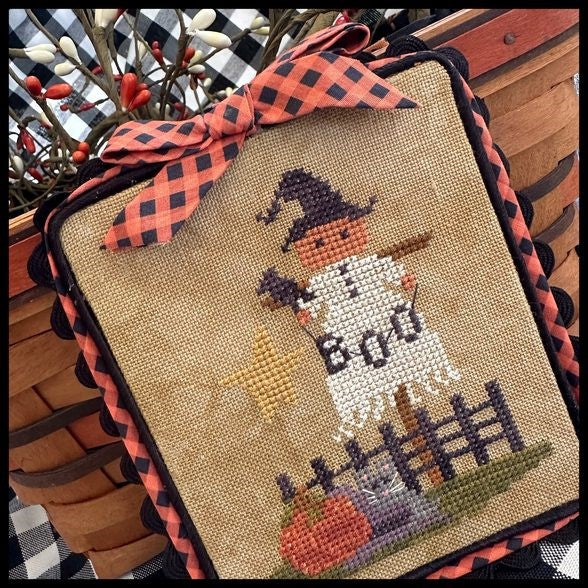 Boo - Cross Stitch Pattern by Finally a Farmgirl