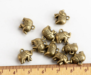 Elephant Charm 11mm