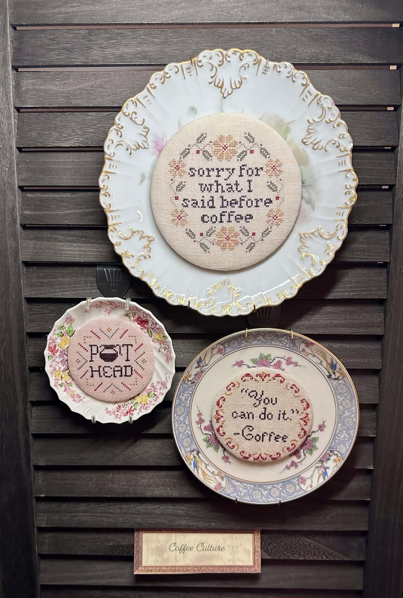 Coffee Culture - Cross Stitch Pattern by Heartstring Samplery