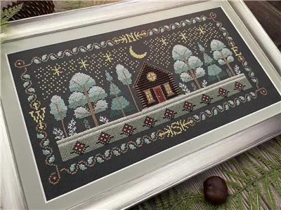Cabin in the Woods - Cross Stitch Pattern by Flossabilities PREORDER