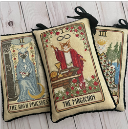 Cat Tarot I - Cross Stitch Chart by Dirty Annie's