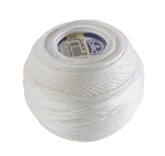 Cebelia #20 Crochet Thread 50g Blanc
