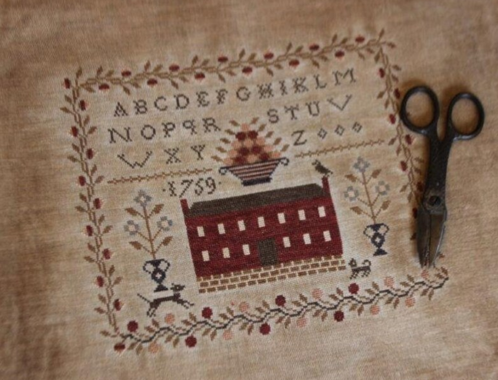 Cherry Hollow Sampler - Cross Stitch Pattern by Stacy Nash