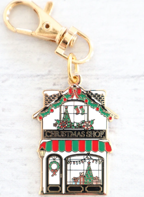 Christmas Shop Charm by Flamingo Toes