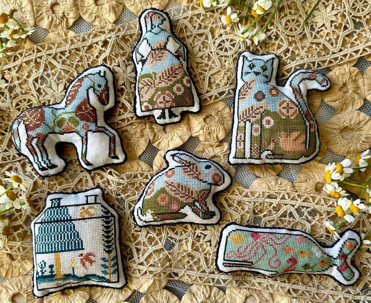 Cookie Cutters 2 - Cross Stitch Chart by Kathy Barrick