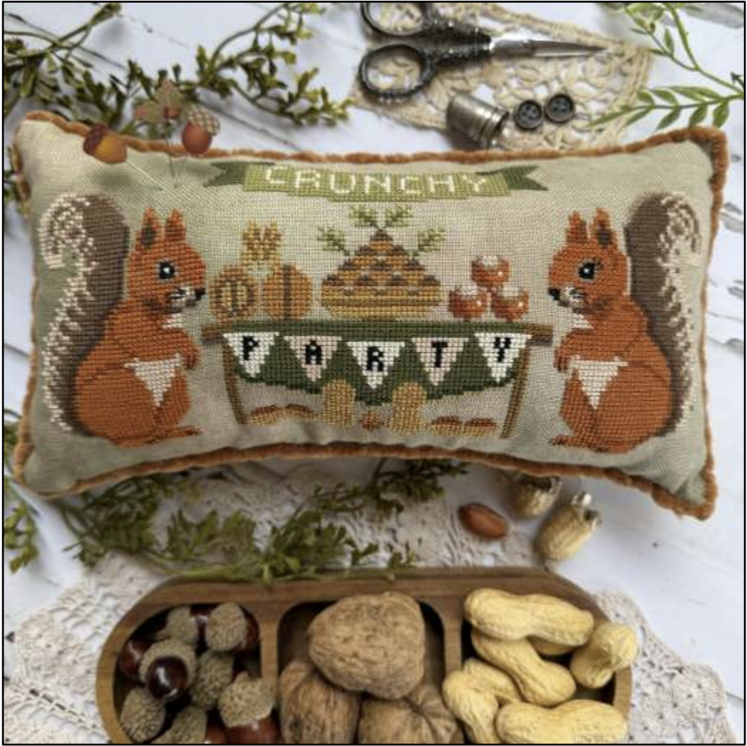Crunchy Party - Cross Stitch Pattern by Puntini Puntini PREORDER