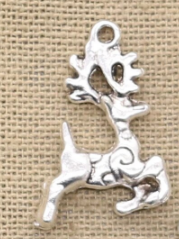 Reindeer Charm 25mm x 15mm