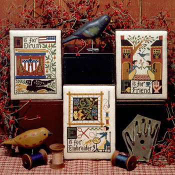 DEF - Cross Stitch Pattern by The Prairie Schooler