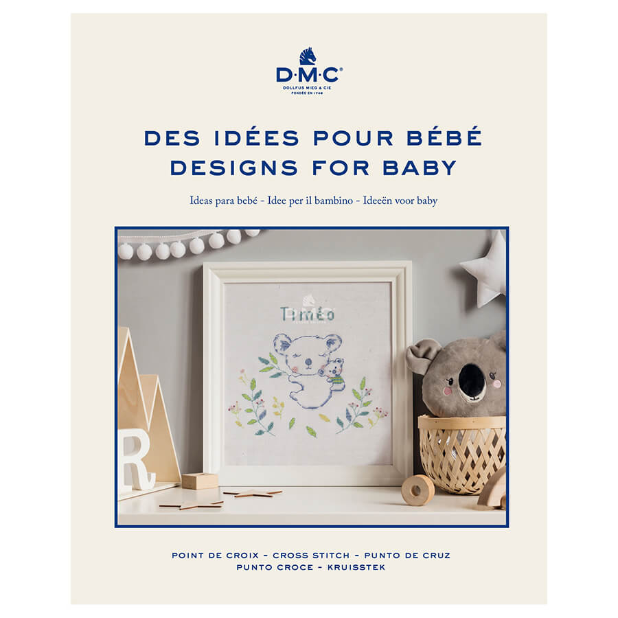 DMC CROSS STITCH PATTERN BOOK- For Baby