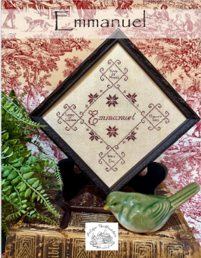 Emmanuel - Cross Stitch Pattern by Antique Needleworkers