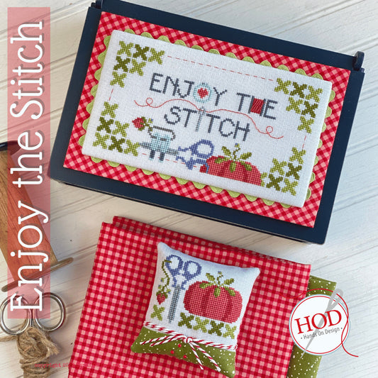 Enjoy the Stitch - Cross Stitch Chart by Hands On Design