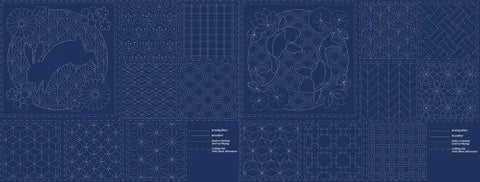 Sashiko Panel