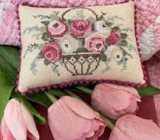 Georgian Floral Basket - Cross Stitch Pattern by JBW Designs PREORDER